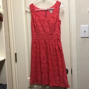 Coral Dress from Loft